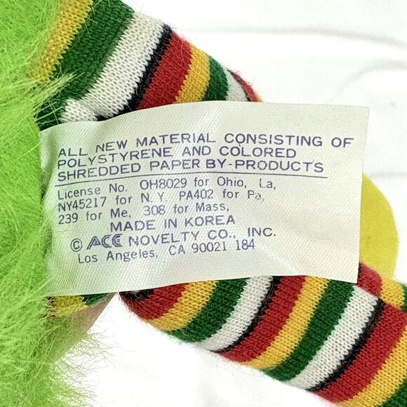 Vintage 1983 Hallmark Mattel Rainbow Brite 11" Doll + Green Sprite Plush - Picture 10 of 10